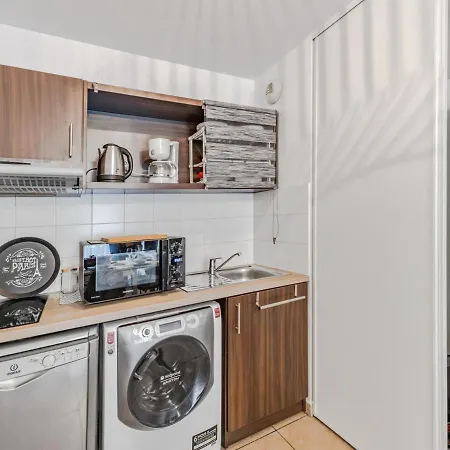 Joli T1 Avec Balcon Et Parking Séjour chez l'habitant Montévrain